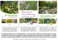 Drei Bücher von Michael Altmoos - positiver Naturschutz!